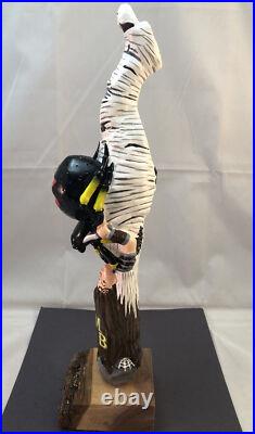 Moddy Brew Black Widow Stout Beer Tap Handle Figural Girl Beer Tap Handle