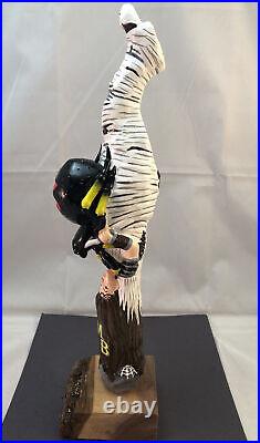 Moddy Brew Black Widow Stout Beer Tap Handle Figural Girl Beer Tap Handle Spider