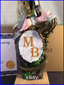 Moddy Brew Gorgon Conquest Red Ale Beer Tap Figural Girl Beer Tap Handle