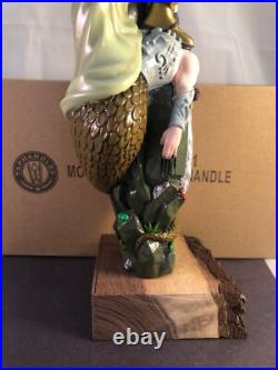 Moddy Brew Gorgon Conquest Red Ale Beer Tap Figural Girl Beer Tap Handle