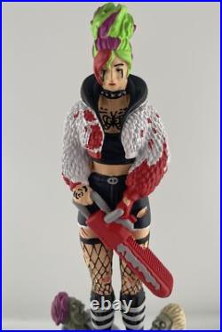 Moddy Brew Last Bite Lager Beer Tap Handle Figural Girl Beer Tap Handle