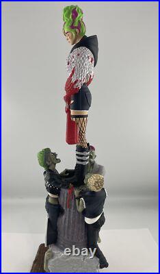 Moddy Brew Last Bite Lager Beer Tap Handle Figural Girl Beer Tap Handle