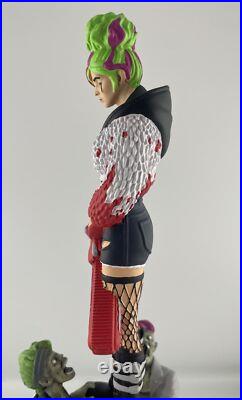 Moddy Brew Last Bite Lager Beer Tap Handle Figural Girl Beer Tap Handle