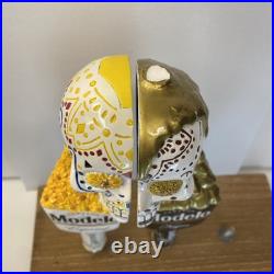 Modelo Dual Tap Handles Negra & Especial Dia De Los Muertos Half Skulls WithChips