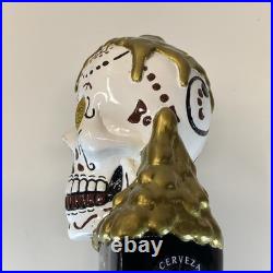 Modelo Dual Tap Handles Negra & Especial Dia De Los Muertos Half Skulls WithChips