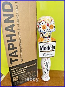 Modelo Especial BEER Tap Handle Sugar Skull Dia de los Muertos 10 MEXICO BAR