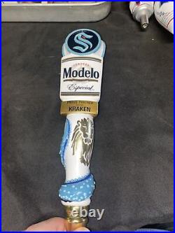 Modelo Especial Beer Tap Handle SEATTLE KRAKEN! Brand New Modelo Especial Beer Tap Handle SEATTLE KRAKEN! Brand New