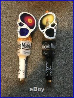 Modelo Especial Day Of The Dead Sugar Skull Set Beer Tap Handles-NEW IN BOX