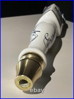 Modelo Especial Denver Broncos Beer Bar Tap Handle Wth Football Helmet Topper