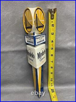 Modelo Especial RARE Beer Tap Handle Golden State Warriors 11.5 Kegerator