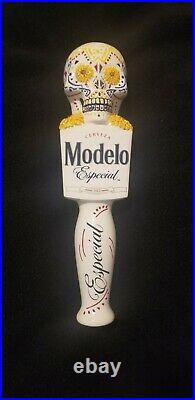 Modelo Especial Sugar Skull Beer Tap Handle