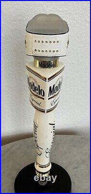 Modelo Especial Ufc Draft Beer Bar Tap Handle White Gold Mma Belt Mancave 13