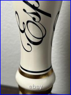 Modelo Especial x UFC Draft Beer Bar Tap Handle White & Gold MMA 13.5