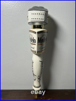 Modelo Especial x UFC Draft Beer Bar Tap Handle White & Gold MMA 13.5