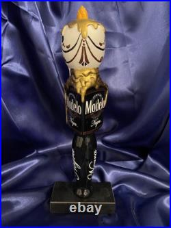 Modelo Negra 11 Skull Day Of The Dead Beer Draft Tap Handle New No Box