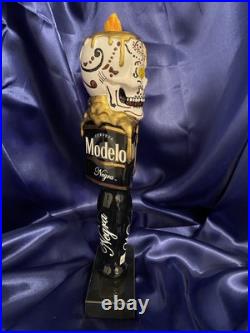Modelo Negra 11 Skull Day Of The Dead Beer Draft Tap Handle New No Box
