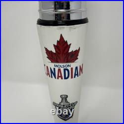 Molson Canadian Beer Tap Handle Stanley Cup Trophy