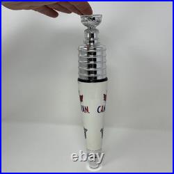 Molson Canadian Beer Tap Handle Stanley Cup Trophy