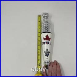 Molson Canadian Beer Tap Handle Stanley Cup Trophy