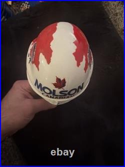 Molson Canadian NHL Goalie Mask Beer Tap Handle Collectible- Rare Bar Tap