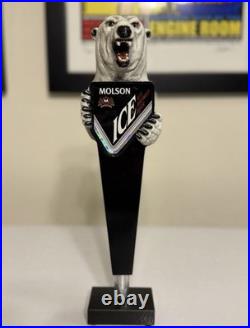 Molson Ice Polar Bear Tap Handle VHTF