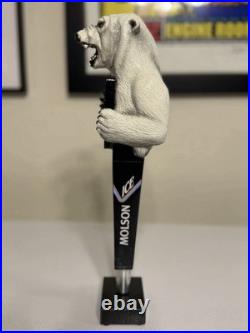 Molson Ice Polar Bear Tap Handle VHTF