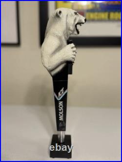 Molson Ice Polar Bear Tap Handle VHTF