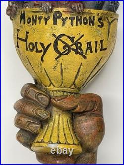 Monty Python's Holy Grail Ale Beer Tap Handle Rare Used Read Description