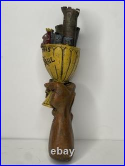 Monty Python's Holy Grail Ale Beer Tap Handle Rare Used Read Description Monty Python's Holy Grail Ale Beer Tap Handle Rare Used Read Description