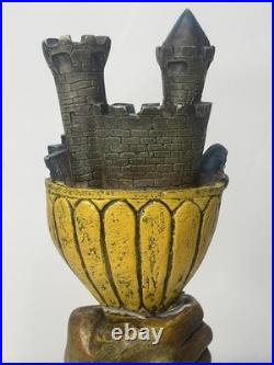 Monty Python's Holy Grail Ale Beer Tap Handle Rare Used Read Description