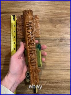 Moosehead Beer Tap Handle Knob Keg Bar Top Kegerator Brewing Lager Backpack