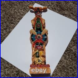 Moosehead brand lager Totem Pole Camp bar Tap Handle New