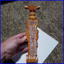 Moosehead brand lager Totem Pole Camp bar Tap Handle New