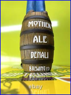 Mother Ale Denali Brewing BEER Tap Handle Girl Woman New In Box ALASKA World