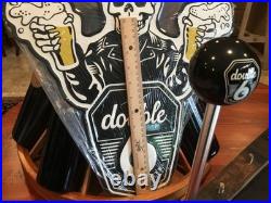 Mother Road Brewing Co-Double 6 Tap Handle Lrg & Enbossed Tin Tacker 15.75x 17
