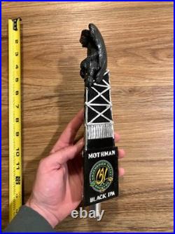 Mothman Beer Tap Handle Knob Draft Bar Top Greenbrier Valley Brewing Black IPA