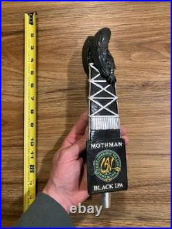 Mothman Beer Tap Handle Knob Draft Bar Top Greenbrier Valley Brewing Black IPA