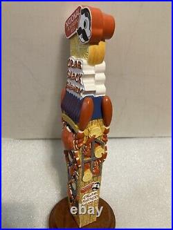 NATIONAL BOHEMIAN CRAB SHACK SHANDY BLUE CLAW CRABS beer tap handle. MARYLAND