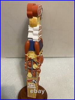 NATIONAL BOHEMIAN CRAB SHACK SHANDY BLUE CLAW CRABS beer tap handle. MARYLAND