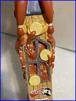 NATIONAL BOHEMIAN CRAB SHACK SHANDY BLUE CLAW CRABS beer tap handle. MARYLAND