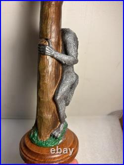 NEWCASTLE WEREWOLF BLOOD RED ALE WEREWOLF draft beer tap handle. ENGLAND