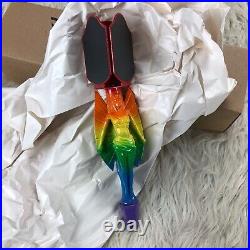 NEW Angel City Brewery Rainbow Figural Angel Beer Tap Handle Metal RARE