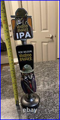 NEW BELGIUM VOODOO RANGER IPA draft beer tap handle. Large Shirt NWOT