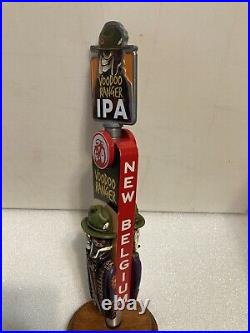 NEW BELGIUM VOODOO RANGER ORIGINAL FAT TIRE IPA draft beer tap handle. COLORADO