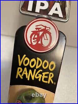 NEW BELGIUM VOODOO RANGER ORIGINAL FAT TIRE IPA draft beer tap handle. COLORADO