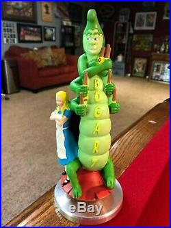 NEW & EXTREMELY RARE NIB BOGART MELLOW MUSHROOM BEER TAP HANDLE WithSTAND