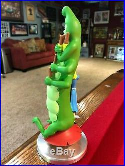 NEW & EXTREMELY RARE NIB BOGART MELLOW MUSHROOM BEER TAP HANDLE WithSTAND