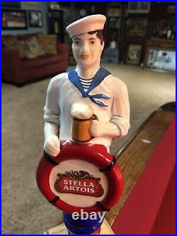 NEW & Extremely Rare Stella Artois Sailorboy Beer Tap Handle