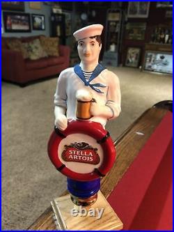 NEW & Extremely Rare Stella Artois Sailorboy Beer Tap Handle