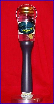 NEW IN BOX EXTREMELY RARE DOGFISH HEAD FIREFLY TAP HANDLE withSTAND & 50 COASTERS
